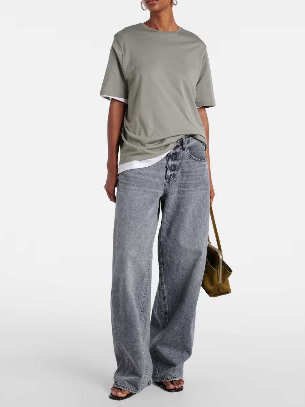 SLVRLAKE Alex Wide Leg Jeans